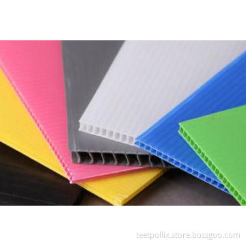 Light Weight Rigid Strong Polypropylene Hollow Sheet For Bu